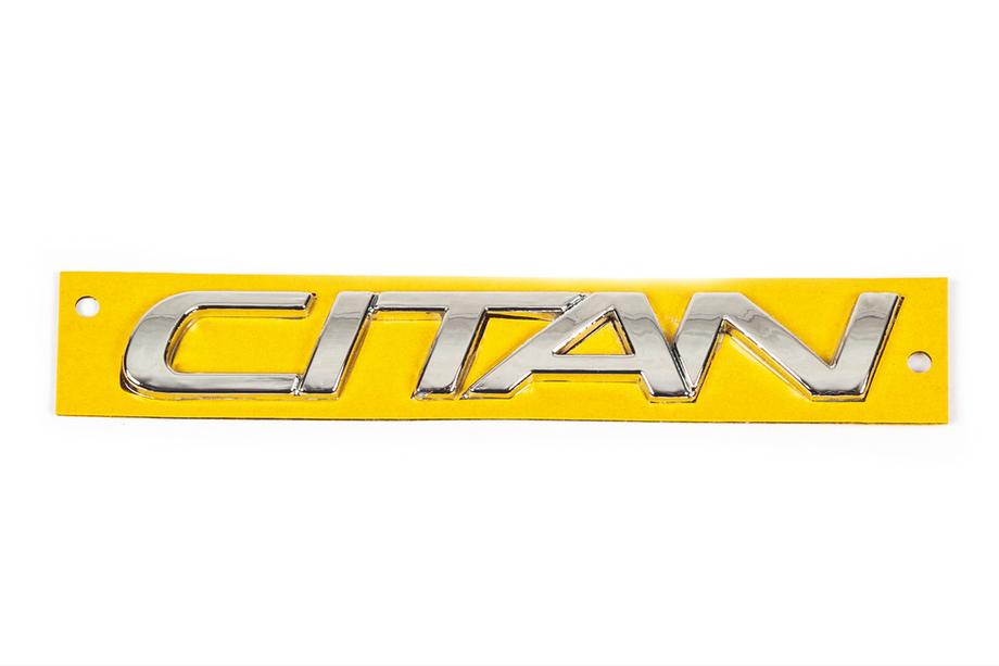 Mercedes Citan 2013-2021 гг. Надпись «Citan» 143мм x 22мм Фото 2