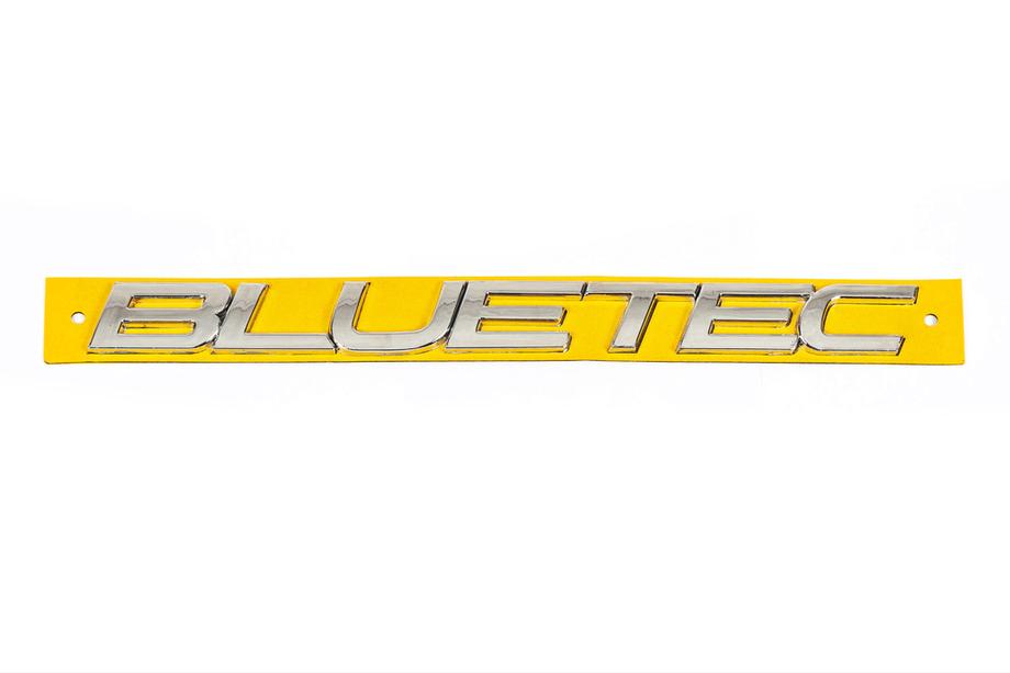 Mercedes-Benz Надпись "Bluetec" 265мм x 24мм Фото 2