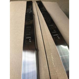 РАСПРОДАЖА! Накладки на пороги нержавейка (Carmos, 2 шт.) фото 4