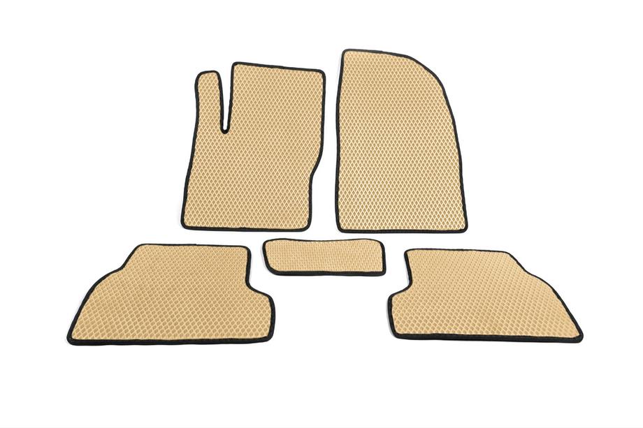 Ford Focus II 2005-2008 гг. Коврики EVA (Бежевые) Image