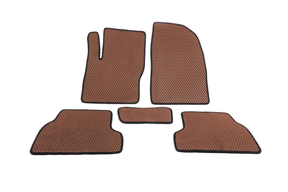 Ford Focus II 2005-2008 гг. Коврики EVA (кирпичные) Image
