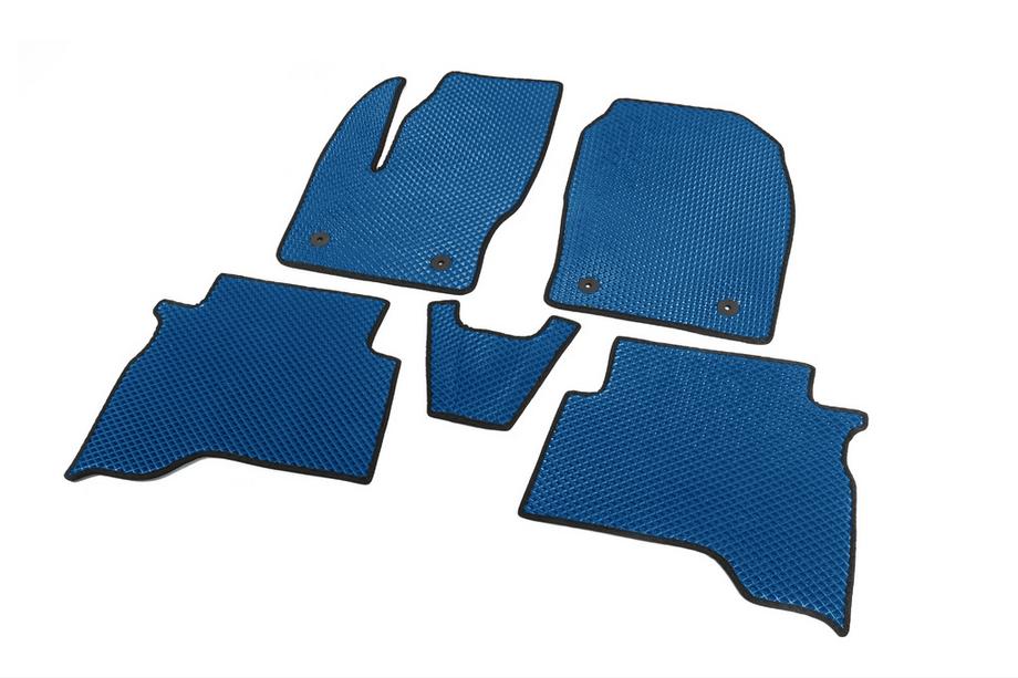 Ford Kuga/Escape 2013-2019 гг. Коврики EVA (Синие) Фото 2