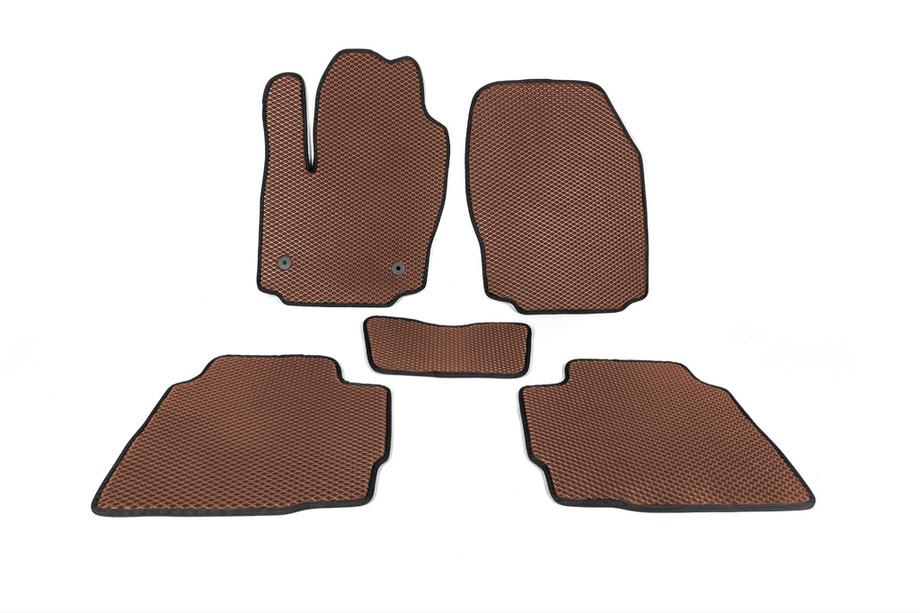 Ford Mondeo 2008-2014 гг. Коврики EVA (Коричневые) Image