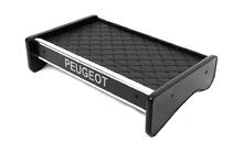 Peugeot Boxer 2006-2025 гг. Полка на панель (Черная с черной строчкой) фото 1