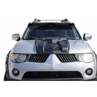 Накладка на капот V2 (ABS) фото 2