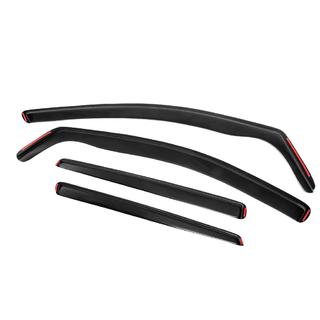 Вставные дефлекторы окон HB (Esa, 4 шт) Volkswagen Polo 2010-2017 гг. фото 3