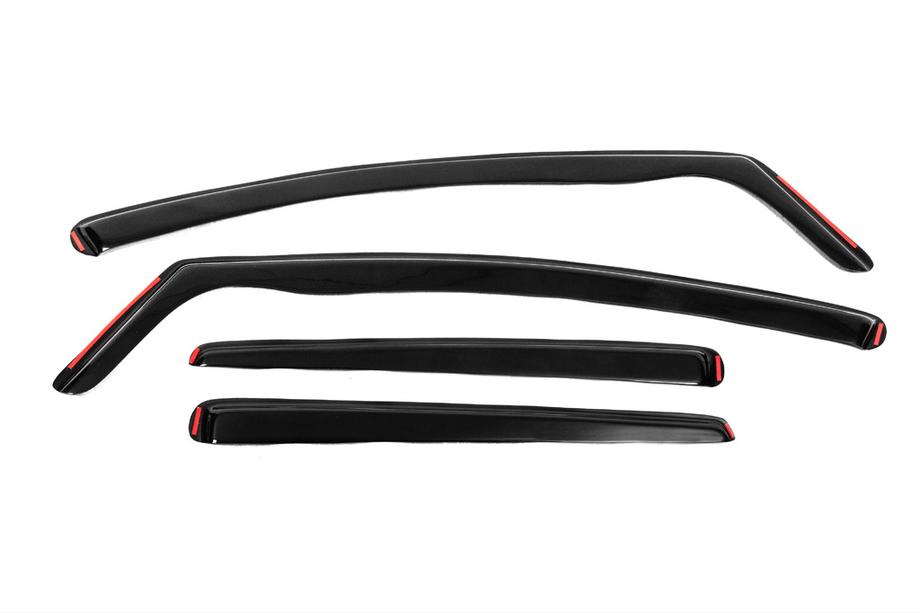 Ford Fiesta 2008-2017 гг. Вставные дефлекторы окон HB (Esa, 4 шт) Image