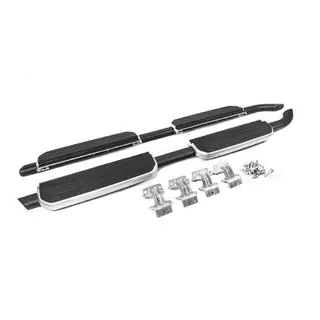 Боковые пороги OEM Silver (для 110/130, 2 шт.) Land Rover Defender 2019- гг. фото 2