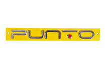 Fiat Punto Grande/EVO 2006-2018 гг. Надпись Punto для EVO (красная точка, 2037a) фото 1