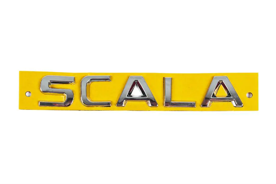 Skoda Scala 2018- гг. Надпись Scala