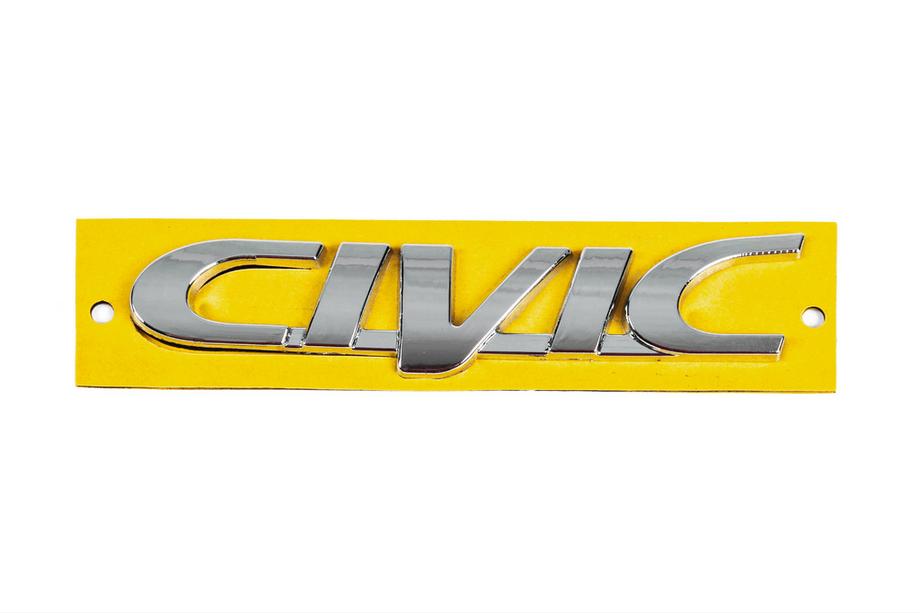 Honda Civic 1995-2001 гг. Надпись Civic (125мм x 25мм) Image