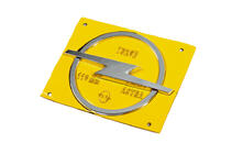 Эмблема Opel 7326D (110мм x 140мм) фото 2