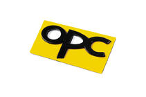Opel Эмблема OPC 36мм x 85мм (Черный) фото 2