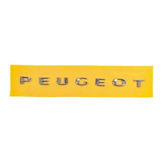 Надпись Peugeot (201мм x 12мм) Peugeot 5008 2009-2016 гг. фото 1