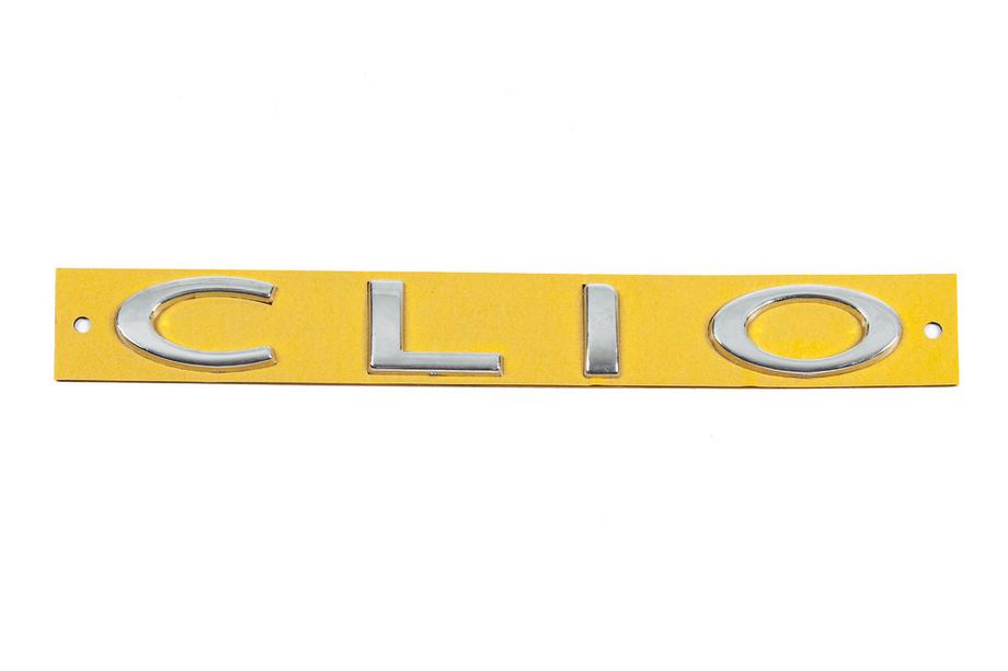 Renault Clio III 2005-2012 гг. Надпись Clio 7701208978 (190мм x 25мм) Image