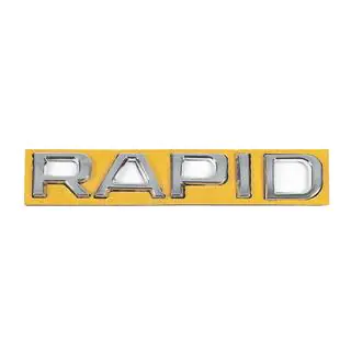 Надпись Rapid (130 мм x 22 мм) фото 1