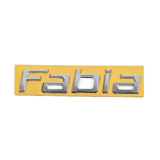 Надпись Fabia (125 мм x 25 мм) фото 1