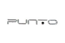 Fiat Punto Grande/EVO 2006-2018 гг. Надпись Punto для EVO (черная точка, 2037b) фото 1