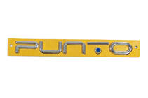 Fiat Punto Grande/EVO 2006-2018 гг. Надпись Punto для EVO (синяя точка, 2037) фото 1
