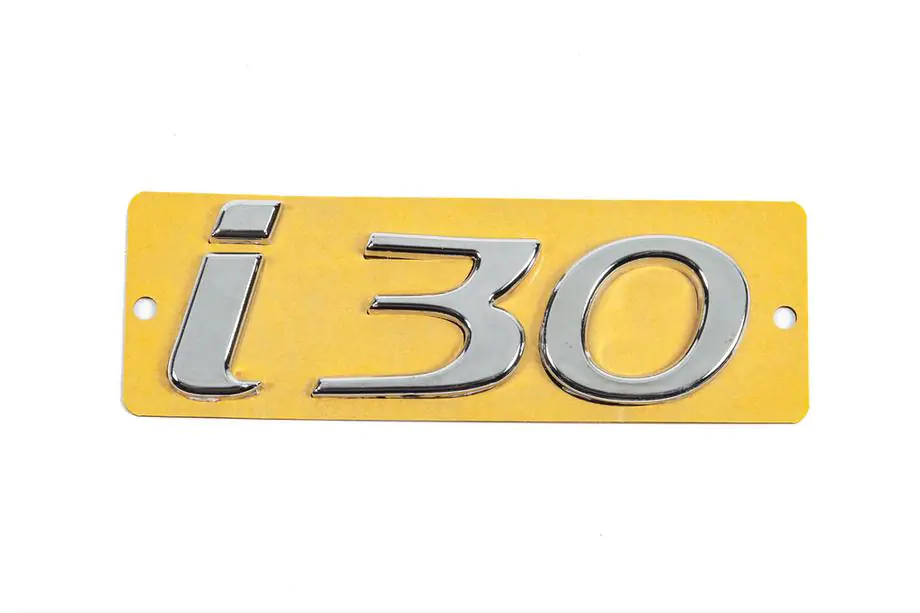 Hyundai I-30 2007-2011 гг. Надпись I30 (108мм x 37мм) Image