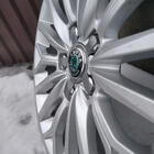 Skoda Наклейки на диски 56мм J1009 (4 шт) фото 2