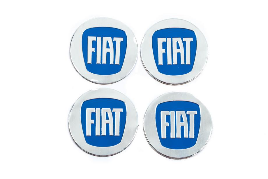Fiat Наклейки на центральные колпачки дисков 60мм 1805C (4шт) Image