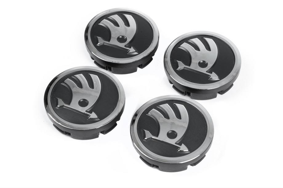 Skoda Колпачки на диски 56/52мм 8930 (4 шт) Image