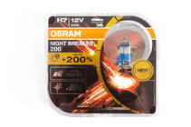 Лампа фары Osram H7 55W Night Breaker +200% 64210nb200 фото 1