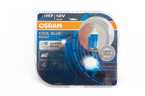 Лампа фары Osram H7 80W Cool Blue Boost 62210NBU фото 1 Лампа фары Osram H7 80W Cool Blue Boost 62210NBU фото 1