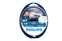 Лампа головного света Philips H7 55W 12972RV Racing Vision 150% фото 1