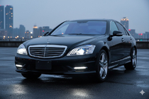 Mercedes S-сlass W221 2005-2013 гг. Фары рестайлинг (дизайн Maybach X222) фото 2