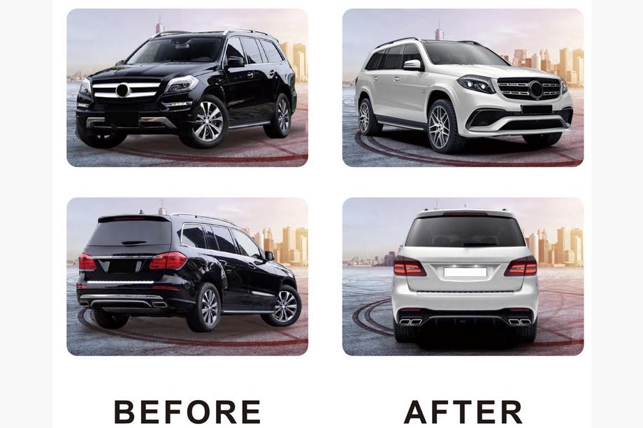 Mercedes GL/GLS class X166 2012-2019 гг. Комплект рестайлинга с GL на GLS AMG Фото 5