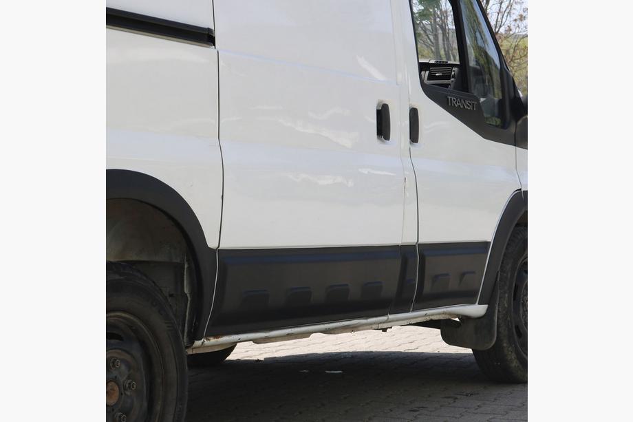 Ford Transit 2000–2014 гг. Дверные молдинги EuroCap (6 шт, ABS, короткая база) Фото 3