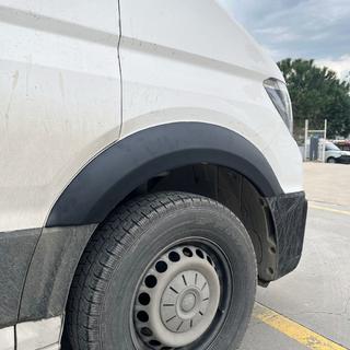 Volkswagen Crafter 2017+ Накладки на колесные арки Пластиковые широкие