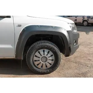 Расширители колесных арок EuroCap (ABS, на болтах) Volkswagen Amarok 2010-2022 гг. фото 2