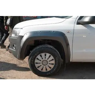 Расширители колесных арок EuroCap (ABS, на болтах) Volkswagen Amarok 2010-2022 гг. фото 1