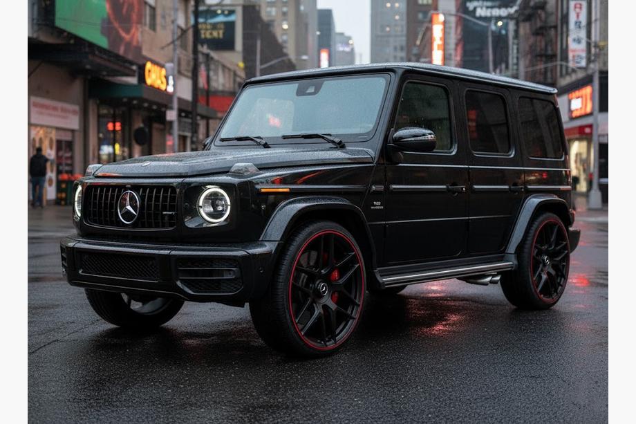 Mercedes G сlass W463 1990-2018 гг. Кованые алюминиевые диски Custom V3 (R20, комплект 4 шт) Image