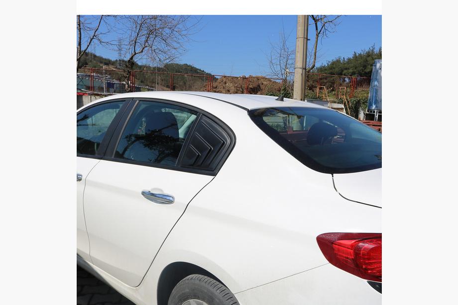 Накладки на задние окна EuroCap (2 шт, ABS) Image