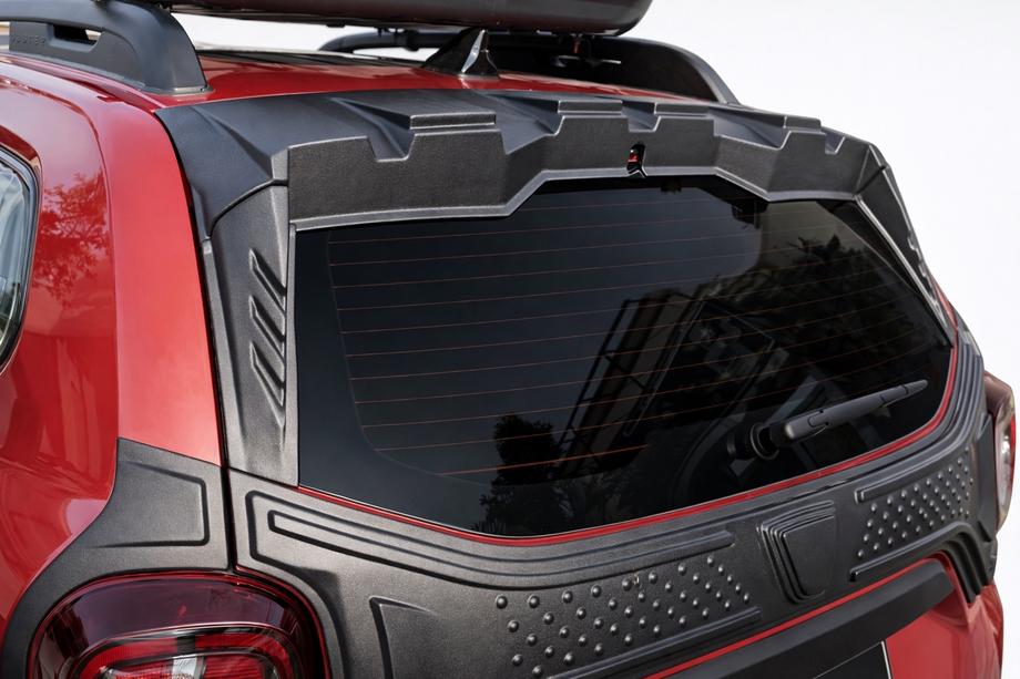 Dacia Duster 2018-2024 гг. Спойлер 3-частный (ABS) Image