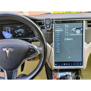 Коврики EVA (2012-2021, бежевые) Tesla Model S 2012– гг. фото 4