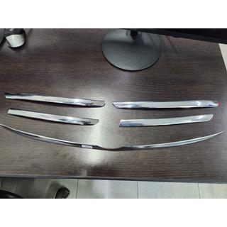 РАСПРОДАЖА! Хромированные накладки на кант решетки Mercedes ML W163 1997-2005 гг. фото 1