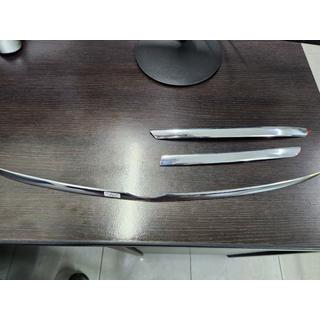 РАСПРОДАЖА! Хромированные накладки на кант решетки Mercedes ML W163 1997-2005 гг. фото 4