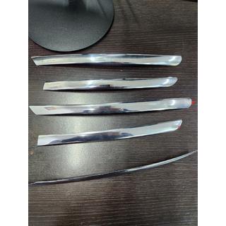 РАСПРОДАЖА! Хромированные накладки на кант решетки Mercedes ML W163 1997-2005 гг. фото 2