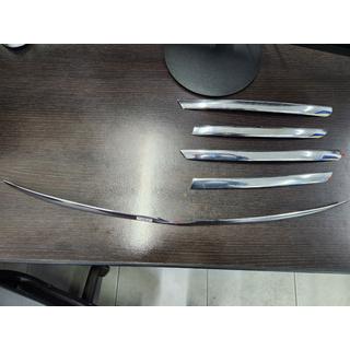 РАСПРОДАЖА! Хромированные накладки на кант решетки Mercedes ML W163 1997-2005 гг. фото 3