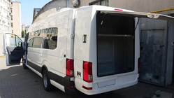 Volkswagen Crafter 2016- гг. Багажник на крышу фото 1