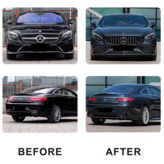 Комплект обвеса S65 AMG Mercedes S-class C217 Coupe 2014-2020 гг. фото 1