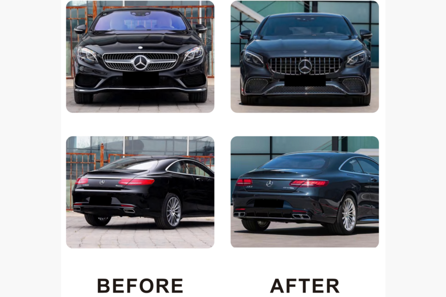 Mercedes S-class C217 Coupe 2014-2020 гг. Комплект обвеса S65 AMG Image