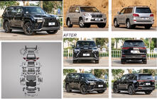 Lexus LX570/450d 2008-2022 гг. Комплект рестайлинга в LX600 фото 7