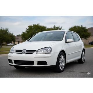 Передние фары с LED огнями Silver (2 шт) Volkswagen Golf 5 2003-2009 гг. фото 1