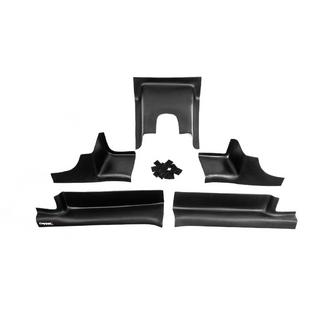 Накладки на внутренние пороги EuroCap (5 шт, ABS) Renault Duster 2008-2017 гг. фото 1